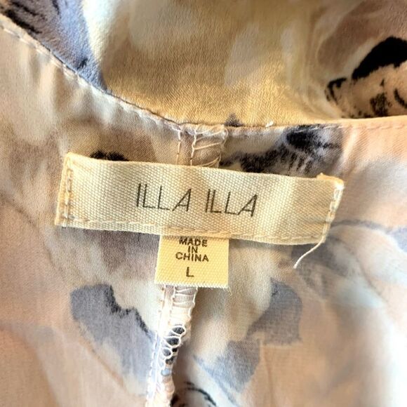 ILLA ILLA size large floral ruffle dress - Picture 5 of 5